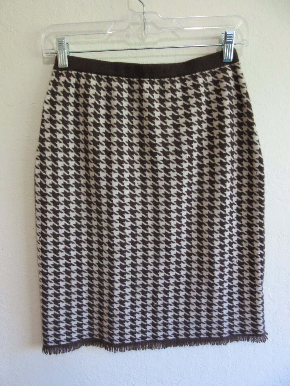 Kier + J Brown & Cream Cashmere S Skirt